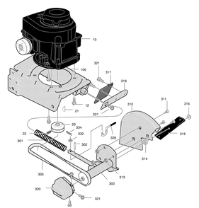 Part Location Diagram of F-031105L Murray Instruction Manual